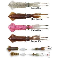SAVAGE CALAMARI 63GR 18.8CM 3D SWIM REALISTICI DA TRAINA