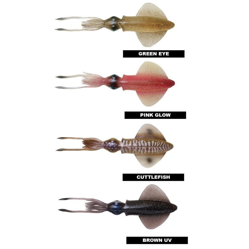 SAVAGE CALAMARI 18CM 3D SWIM REALISTICI