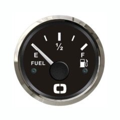 OSCULATI INDICATORE CARBURANTE 240/33 OHM NERO/LUCIDA