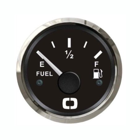 OSCULATI INDICATORE CARBURANTE 240/33 OHM NERO/LUCIDA