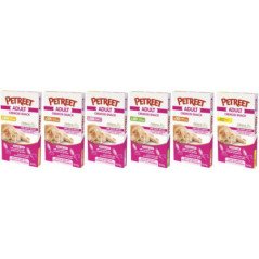 PETREET CREMOSI SNACK PER GATTI ADULTI 6X14GR