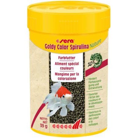SERA GOLDY COLOR SPIRULINA NATURE PER PESCI ROSSI