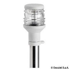 OSCULATI ASTA INOX TELESCOPICA 360° FANALE PLASTICA BIANCA