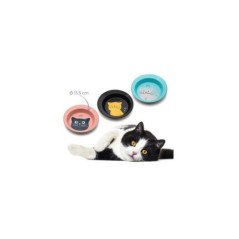 LEOPET CIOTOLA KITTY IN ACCIAIO INOX