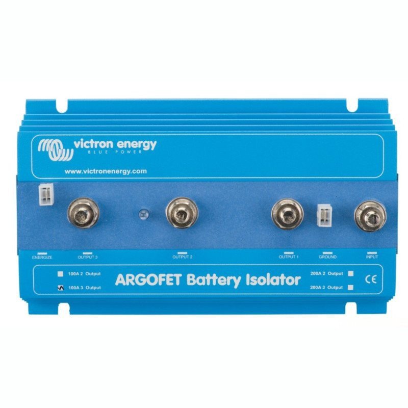VICTRON RIPARTITORE DI CARICA ARGOFET 3 BATTERIE X 100 A