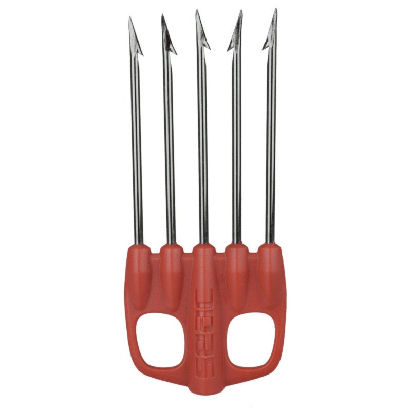 SEAC SUB FIOCINA KILLER SPECIAL IN NYLON ROSSO 5 PUNTE PT