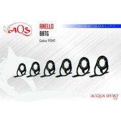 AQS ANELLO DOPPIO PONTE BBTG NERO