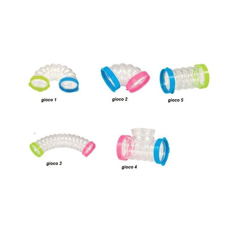 LEOPET GIOCHI IN PLASTICA PER CRICETI