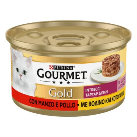 PURINA GATTO LATTINA GOLD INTRECCI 85GR