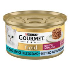 PURINA GATTO LATTINA GOLD INTRECCI 85GR