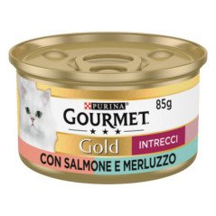 PURINA GATTO LATTINA GOLD INTRECCI 85GR