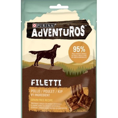 PURINA CANE FILETTI ADVENTUROS POLLO 70GR