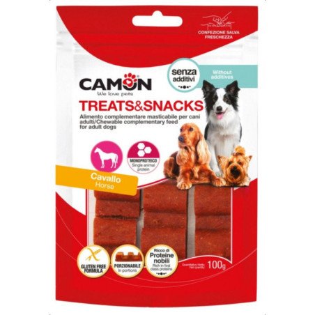 CAMON SNACK BARRETTE PORZIONABILI AL CAVALLO 100GR