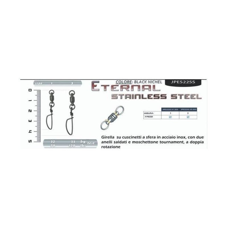 AKITA GIRELLA CON MOSCHETTONE INOX JPES22SS
