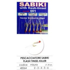EXPERT PESCACCIATORE SABIKI FLASH TINSEL KILLER