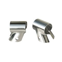 GFN SUPPORTO A "T" STAMPATO INCLINATO INOX