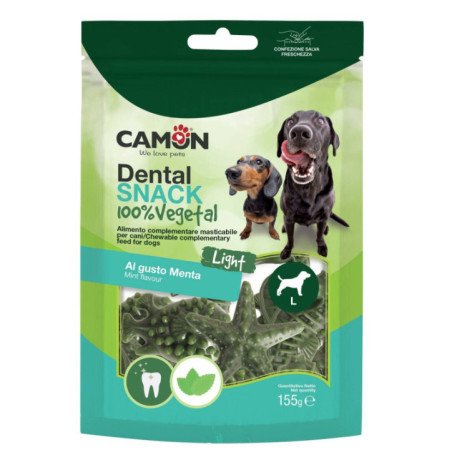 CAMON DENTAL SNACK 100% VEGETAL GUSTO MENTA