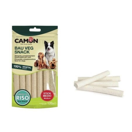 CAMON BAUVEG SNACK BASTONCINO CON AMIDO DI RISO 100% VEGETAL