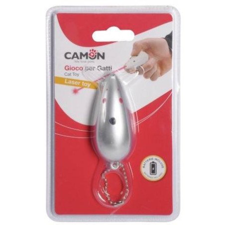 CAMON PUNTATORE LASER FORMA TOPO PER GATTI