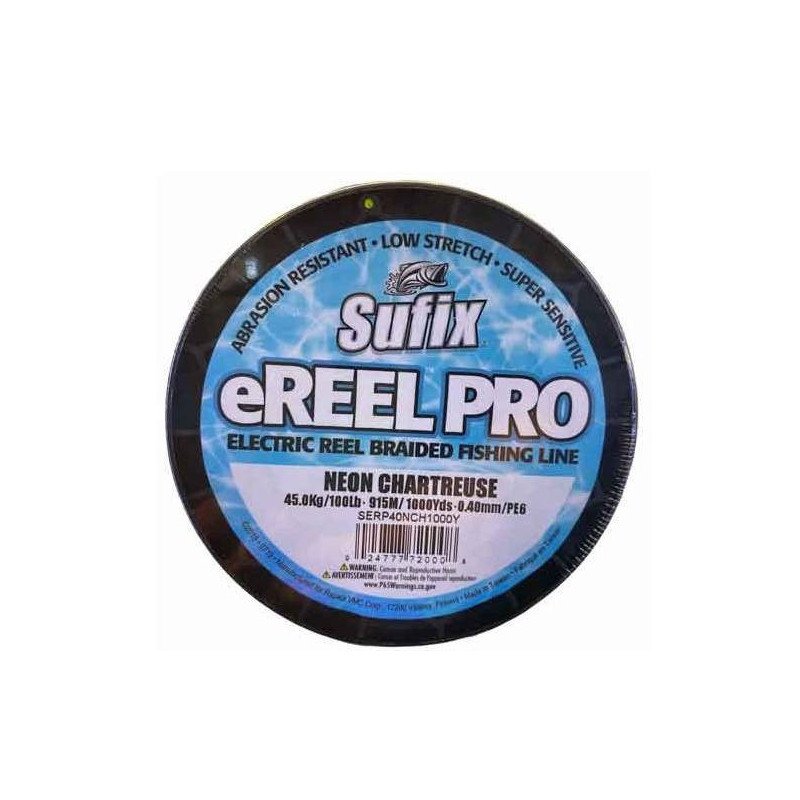 SUFIX E-REEL PRO 1000MT TRECCIATO PER MULINELLI ELETTRICI