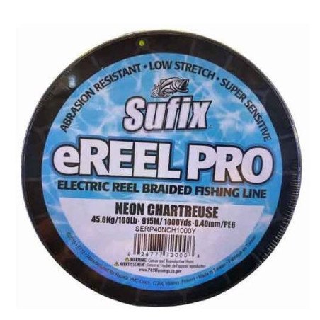 SUFIX E-REEL PRO 1000MT TRECCIATO PER MULINELLI ELETTRICI