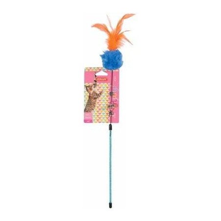 ZOLUX GIOCO BASTONCINO CON PALLA E PIUME