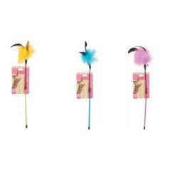 ZOLUX GIOCO BASTONCINO CON PIUME