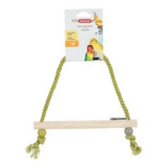ZOLUX ALTALENA IN CORDA CON TRESPOLO IN LEGNO