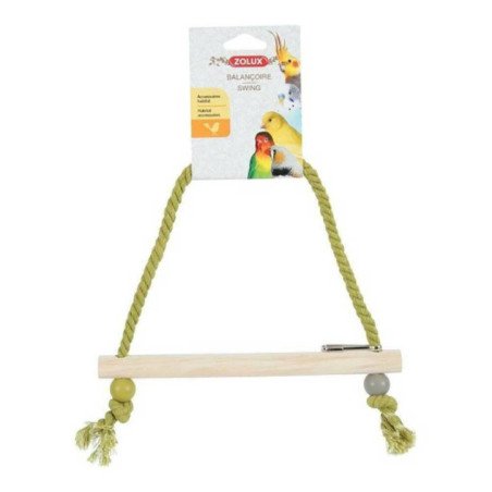 ZOLUX ALTALENA IN CORDA CON TRESPOLO IN LEGNO