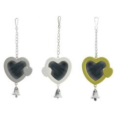 ZOLUX SPECCHIO A CUORE IN PLASTICA