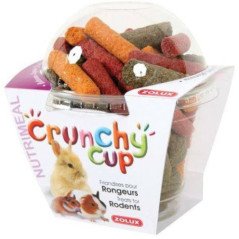 ZOLUX CRUNCHY BARBABIETOLA CAROTA ED ERBA MEDICA CUP 180GR