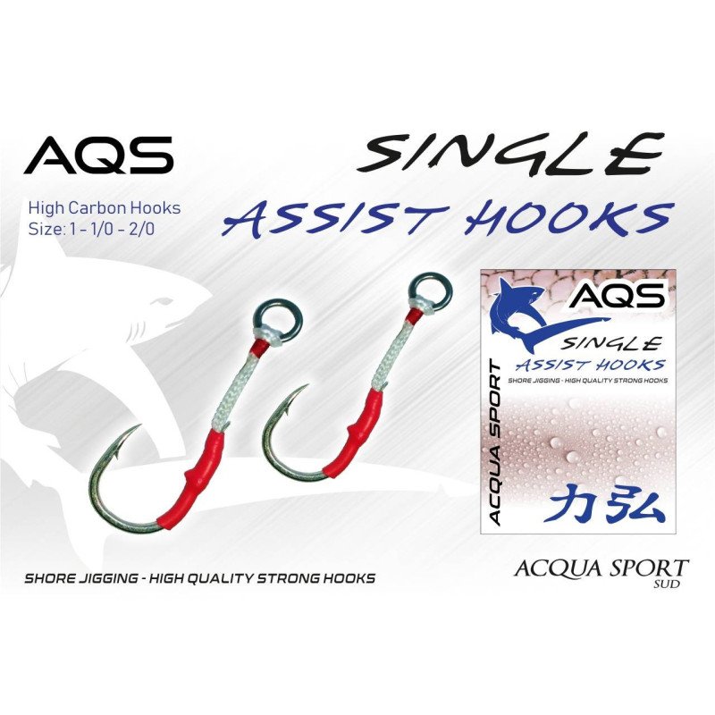 AQS SINGLE ASSIST HOOK CON AMO SINGOLO