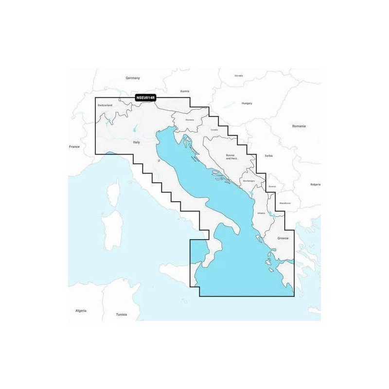 GARMIN CARTOGRAFIA NAVIONICS + ADRIATIC SEA