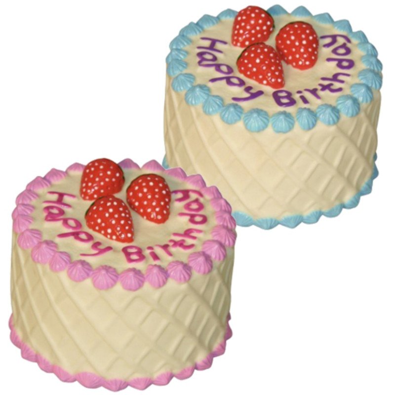 LEOPET TORTA DI COMPLEANNO IN VINILE 10CM