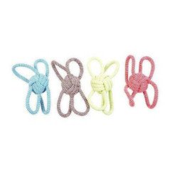 LEOPET GIOCO PALLA CON 4 NODI IN VINILE