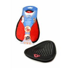 LEOPET GUANTO IN GOMMA 2 IN 1 ADATTO A TUTTI I TIPI DI PELO