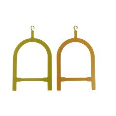 LEOPET ALTALENA PER UCCELLI IN PLASTICA COLORI ASSORTITI