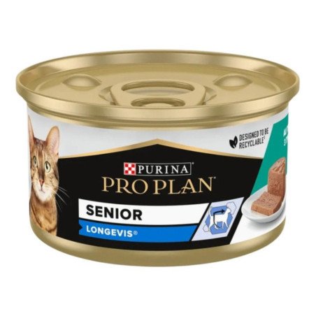 PURINA GATTO LATTINA SENIOR LONGEVIS TONNO