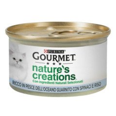 PURINA GATTO LATTINA NATURE'S CREATIONS FILETTINI 85GR