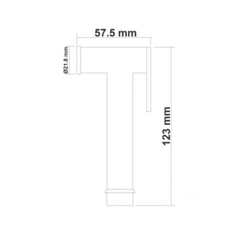 TREM DOCCETTA IN OTTONE CROMATO