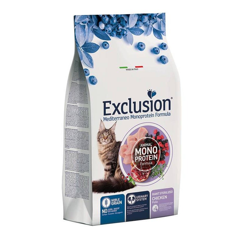 EXCLUSION STERILIZZATO GIANT MEDITERRANEO NOBLE GRAIN POLLO