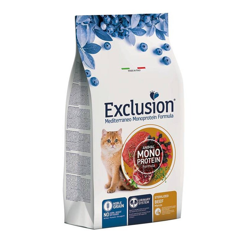 EXCLUSION STERILIZZATO MEDITERRANEO NOBLE GRAIN MANZO