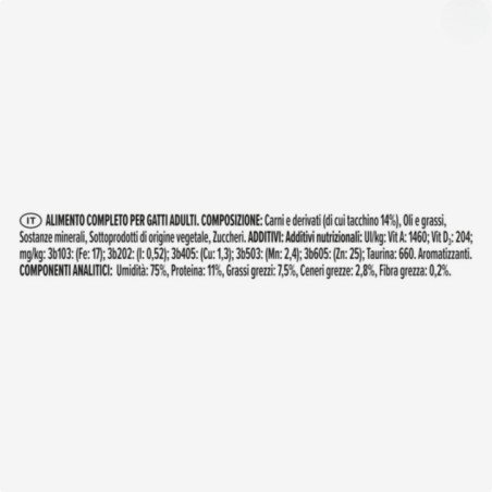 PURINA GATTO LATTINA ADULT DELICATE TACCHINO