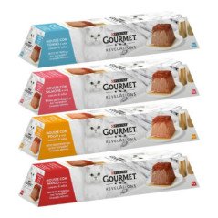 PURINA GATTO GOURMET REVELATIONS MOUSSE 4X57GR