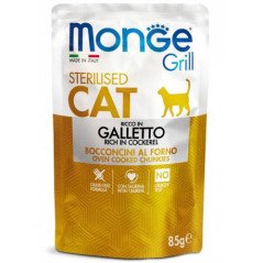 MONGE CAT MULTIPAK GRILL STEREILIZZATO 12X85GR