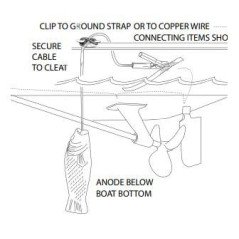 MARTYR ANODO A SOSPENZIONE IN ZINCO PESCE