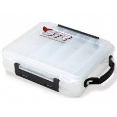 SUD PESCA SCATOLA PORTA ARTIFICIALI TRASPARENTE