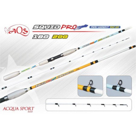 AQS CANNA SQUID PRO 2.00 MT 150 GR EGING
