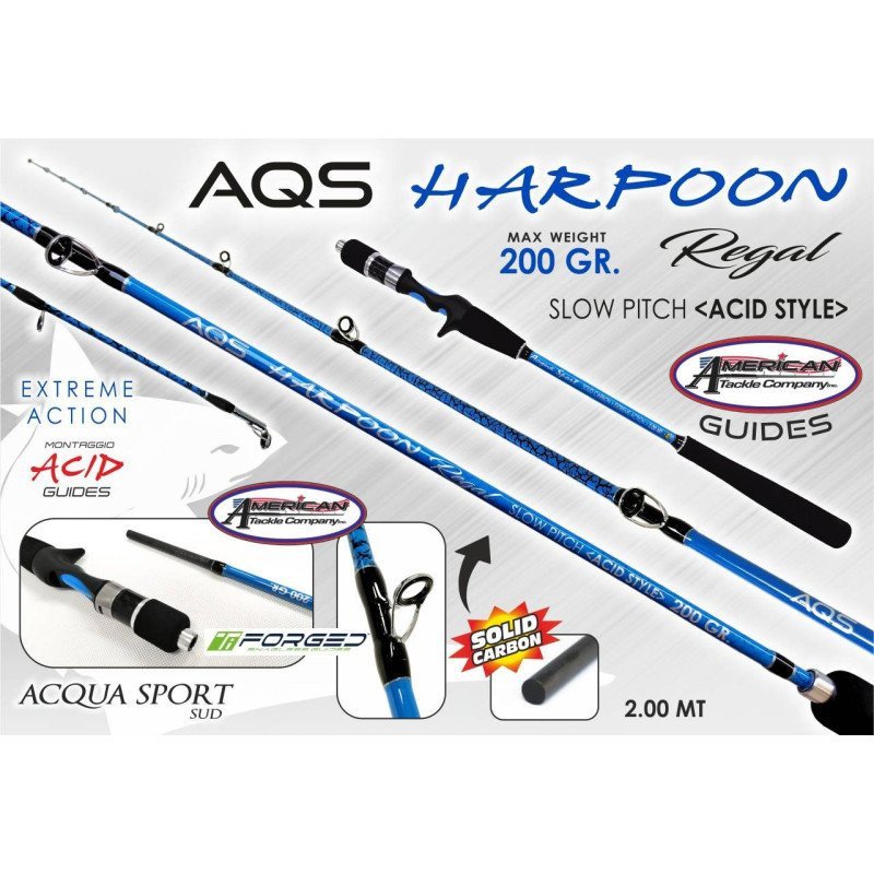 AQS CANNA HARPOON REGAL ACID 2.00 MT 160GR
