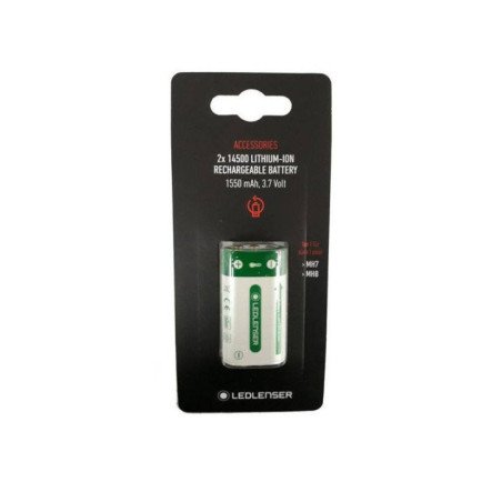 LED LENSER BATTERIA LITHIUM-ION RICARICABILE MH7-MH8